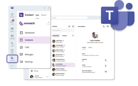 enreach-contact-teams-integration-w-logo