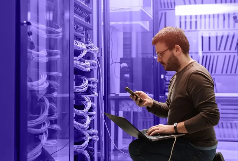 Server maintenance header