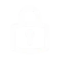 Data security and gdpr icon white