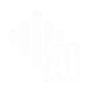 AI icon whiite