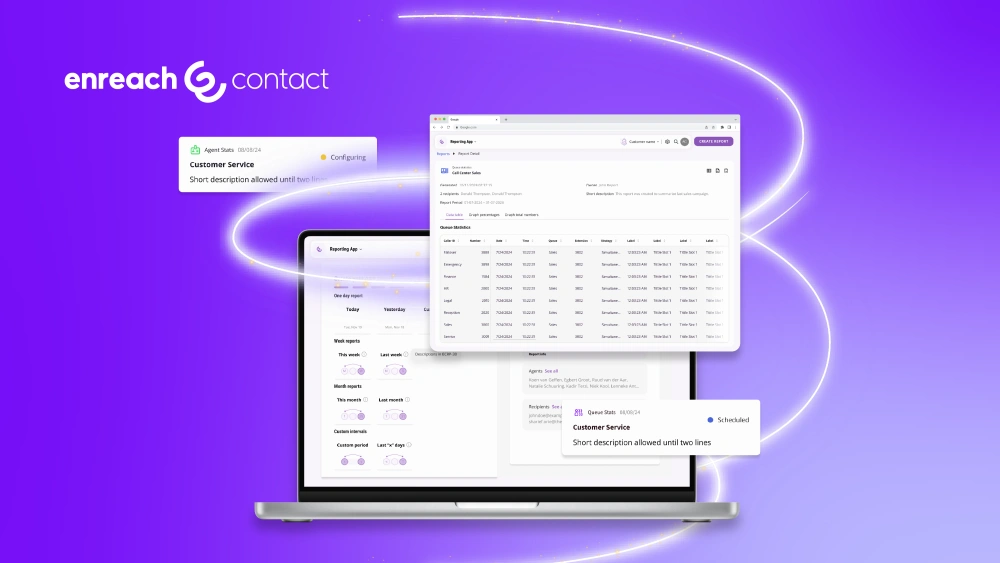 Enreach Contact Reporting App