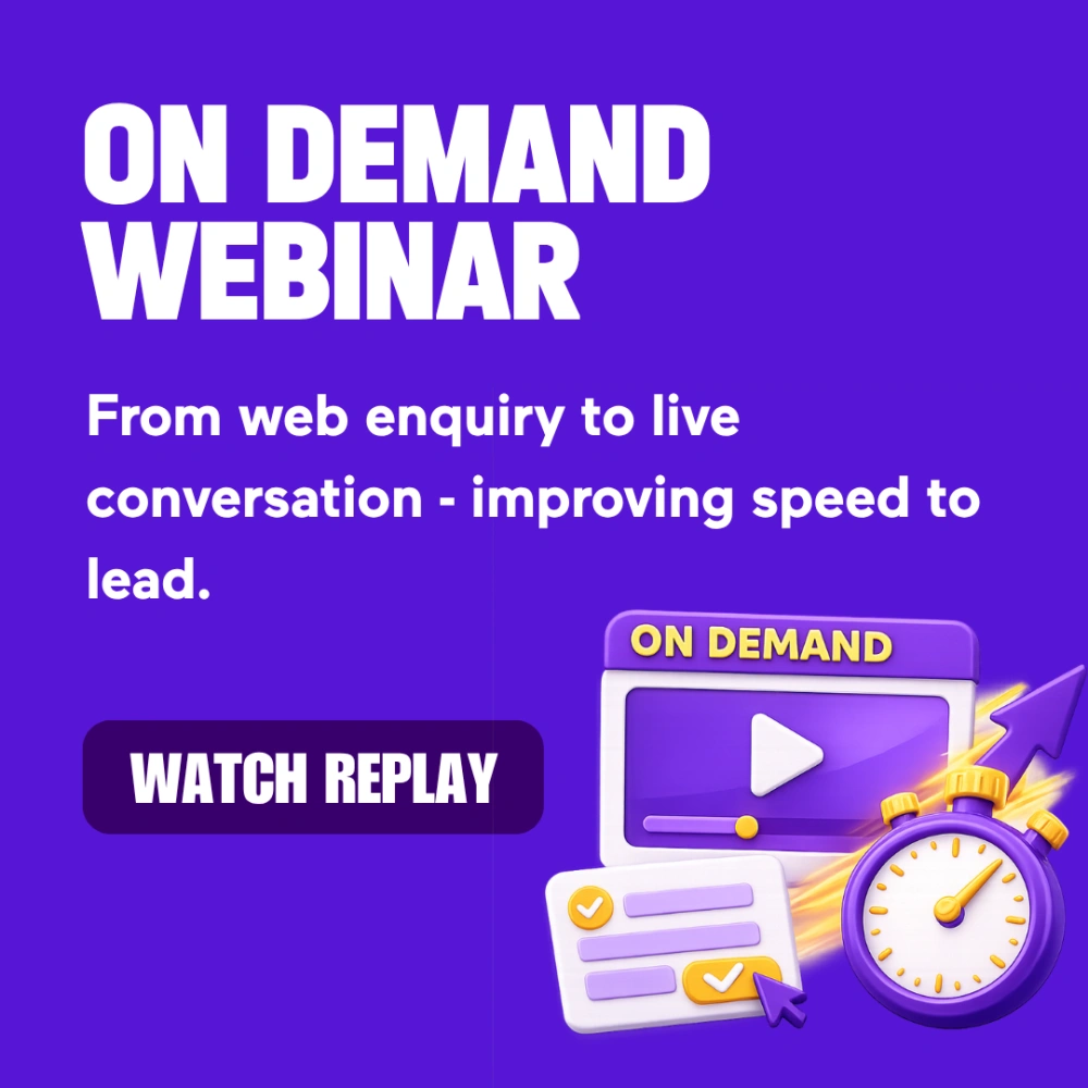 Speed to lead on demand webinar