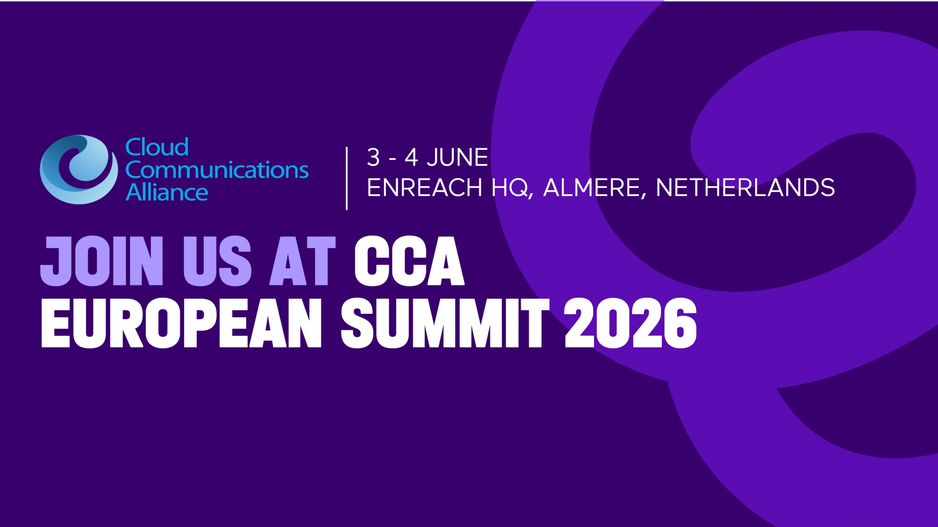 CCA European Summit 26