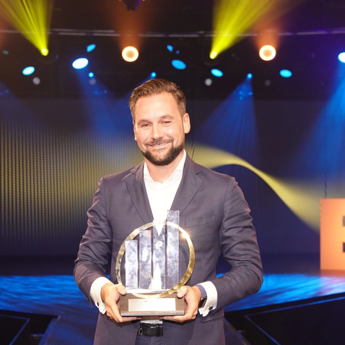 Stijn Nijhuis, CEO Enreach, winner of the Dutch EY Entrepreneur Of The Year 2021