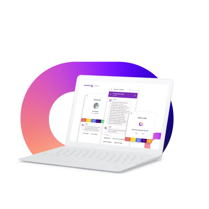 Maak kennis met Shomi: jouw slimme assistent binnen Enreach Contact