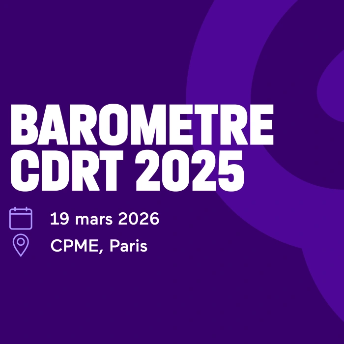 Participation d'Enreach au baromètre 2025 du CDRT