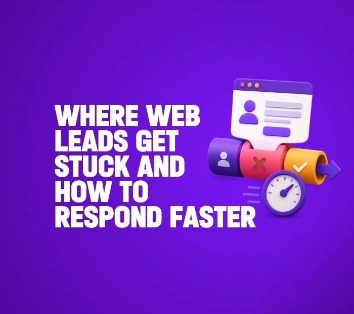 Where web leads get stuck, and how to build a faster follow-up process